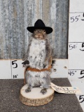 Sheriff Squirrel Taxidermy