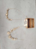 His & Hers Alligator Teeth Necklaces