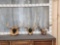3 Sets Of Whitetail Antlers On Plaque