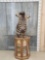 Zebra Pedestal Taxidermy Mount