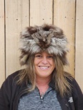 Ranch Fox Fur Mountain Man Hat
