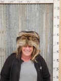 Raccoon Fur Mountain Man Hat
