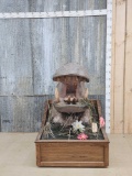 Hippopotamus Raising His Head Out Of Water Taxidermy