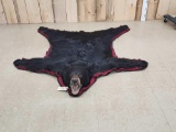 Nice Black Bear Rug Taxidermy