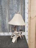 Whitetail Antler Desk Lamp