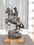 Dale M Burr Bronze The Spirit Of Jackson Hole