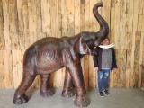 Reproduction Elephant Full Body Taxidermy Mount