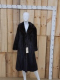 Beautiful Black Mink 3/4 Length Fur Coat