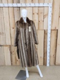 Gorgeous Full Length Beaver Fur Coat