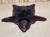 Black Bear Rug Taxidermy