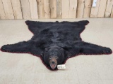 Extra Large Black Bear Rug Taxidermy