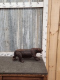 Hand Carved Jaguar Wood Carving