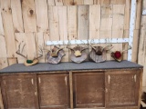 5 Sets Of Whitetail Antlers On Plaques