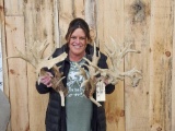 Heavy Mass 300 class Whitetail Shed Antlers