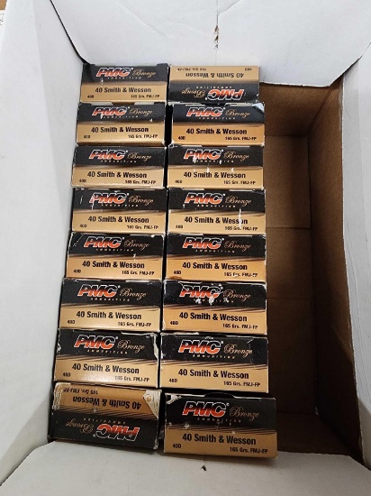 800 Rounds Of .40 Smith & Wesson Ammunition