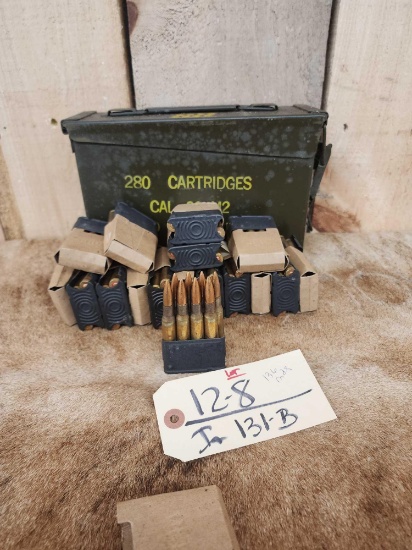 136 Rounds Of 30-06 Ammunition