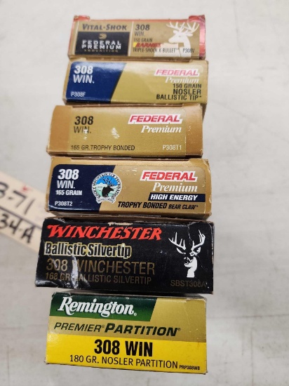 120 Rounds Of .308 Win Ammunition