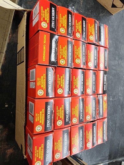 1250 Rounds Of 327 Federal Magnum Ammunition
