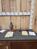 Bounty Hunter & High Lonesome Pewter Sculptures