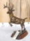 Stephen LeBlannc Bronze Leaping Deer