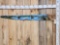 Moose In Rut Oil Painting On Vintage Crosscut Saw