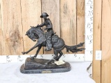 Frederick Remington Bronze Sculpture 