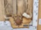 5x5 Whitetail Antlers On Plaque