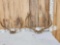 2 Sets Of Mule Deer Antlers In Velvet