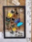 Frame Of 18 Beautiful Butterflies Taxidermy