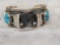 Native American Style Sterling Silver Watch Holder Bracelet Cuff