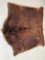 Early 1900s Horse Hide Buggy Blanket Dubuque Iowa