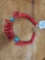 Native American Style Eed Coral & Turquoise Necklace