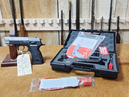 Sarsilmaz Model B6C 9mm Semi Auto Pistol