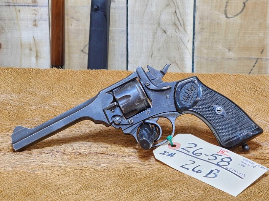 Webley & Scott Mark IV .38 Revolver