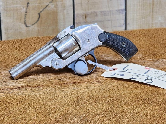 Vintage Eastern Arms Nickle plated revolver