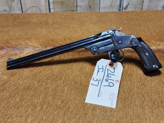 Smith & Wesson 2nd Model .22 Single Shot Break Open Pistol
