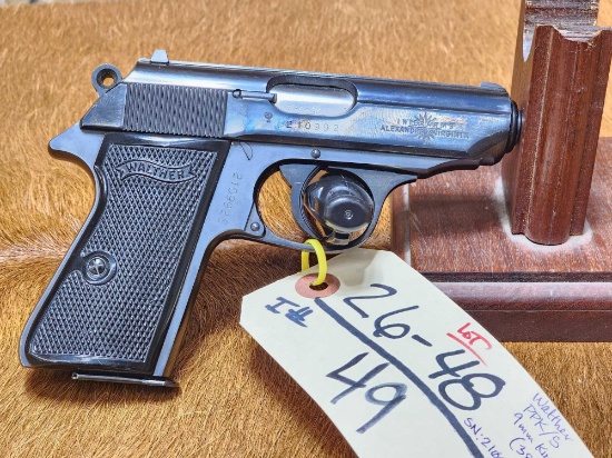 Walther PPK/S 9MM Kurz ( .380 ) Semi Auto Pistol