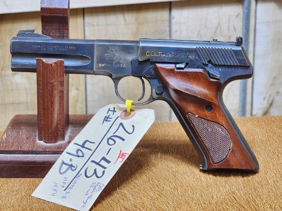 Colt Match Target .22 Semi Auto Pistol