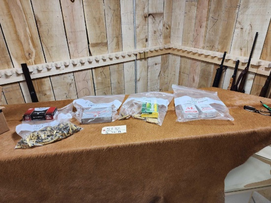 Mixed Ammunition & Once Fired Brass Lot