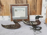 Antique Canvas Duck Decoys Lot