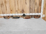 4 Hand Carved Wooden Duck Decoys