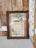 Vintage Reproduction Winchester Advertising Calendar