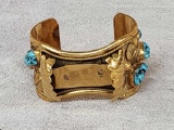 Native American Style Watch Bracelet Cuff