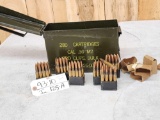 136 Rounds Of Military 30-06 Ammunition