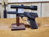 High Standard Supermatic Citation .22 cal Semi Auto Pistol with Scope
