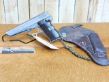 Vintage CZ52 7.62x25 Tokarev Semi Auto Pistol