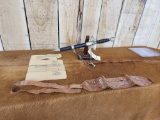 First Model Luftwaffe German Dagger With Capture Paper