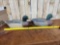 2 Vintage Herters Wooden Duck Decoys