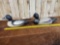 2 Hand Carved Wooden Duck Decoys