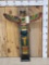 Hand Carved Wooden Totem Pole